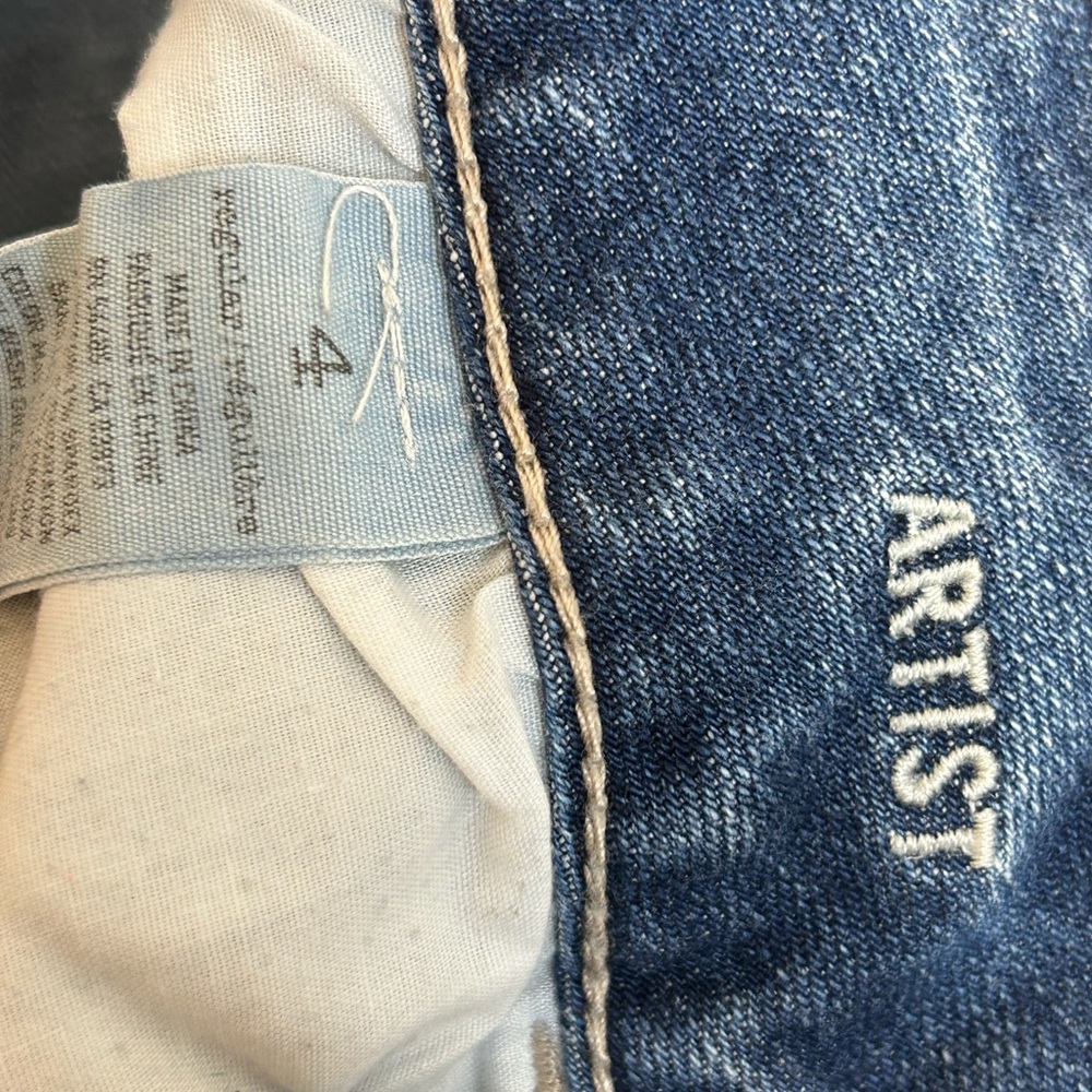 American Eagle Artist Jeans size 4 regular - Picture 7 of 8